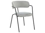Stuhl-Set Arrow 2er-Set ca. 58x79 cm Samt Grau