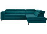 Ecksofa Emma rechts Petrol