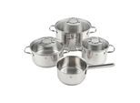 Kochtopfset WMF Provence Plus Edelstahlfarben 7-teilig
