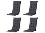SESSELAUFLAGE BASIC BLACK AUFLAGE HOCH