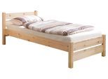 Bett "Bora", aus Kiefer, kieferfarben