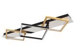 LED-Deckenleuchte Lesina Goldfarben/Schwarz max 32 Watt Deckenlampe