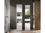 Badezimmer Vira 3-tlg. mit LED ca. 76 cm Weiß
