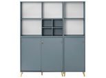 Aktenschrank Set US1000 Petrol ca. 151,05x175,2x41cm