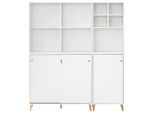Aktenschrank Set US1000 Weiß ca. 101,05x174,2x41cm
