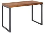 Schreibtisch massiv B: 59 cm H: 120 cm Wl6.518, Schwarz