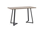 Schreibtisch Carolina Eichefarben MDF ca. 120x60 cm