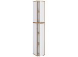 Aktenschrank Salia B30 Weiß/Honigeiche
