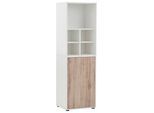 Aktenschrank Set U510R Weiß/Wildeiche