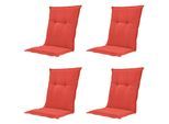 SESSELAUFLAGE BASIC RED AUFLAGE NIED