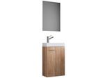 Gästebad Slito 3-tlg. ca. 41 cm Sonoma Eiche