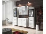 Badmöbel-Set 5-tlg. Madrit mit LED ca. 120 cm Weiss