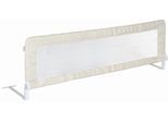 Bettschutzgitter in Beige ca. 135x40cm
