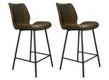 Barhocker-Set Barron 2er-Set ca. 47x99 cm Grün