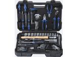 Projahn Werkzeugkoffer PROFICRAFT, 98-teilig, 1/4" + 1/2" Antrieb, 48-Zahn-Knarren, Kunststoffkoffer