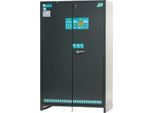 Asecos Lithium-Ionen-Akku-Sicherheitsschrank Typ 90 ION-ULTRA-90, VDMA 24994 Standard, 5 Fachböden, B 1193 x T 585 x H 1953 mm, Anthrazitgrau