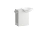 Laufen INSERT Waschplatz H585IN30001111 485x317x470 mm, Ablage links, mit einem Hahnloch, ohne Überlauf, weiß