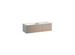 Laufen FOLIO Waschplatz H580FO75221121 1254x450x350 mm, ohne Armaturenbank, ohne Hahnloch, ohne Überlauf, Farbe: Moonstone