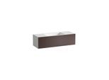 Laufen FOLIO Waschplatz H580FO55231121 1254x450x350 mm, ohne Armaturenbank, ohne Hahnloch, ohne Überlauf, Farbe: Schattenerde