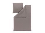 Estella Bettwäsche Takoma, Taupe, Textil, meliert, 135x200 cm, Textiles Vertrauen - Oeko-Tex®, bügelfrei, pflegeleicht, hautfreundlich, schadstoffgeprüft, Schlaftextilien, Bettwäsche, Bettwäsche, Jersey-Bettwäsche