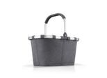 Reisenthel Einkaufskorb Carrybag cord magnet exclusive, Dunkelgrau, Textil, 22 L, 48x29x28 cm, Freizeit, Koffer & Taschen, Einkaufskörbe