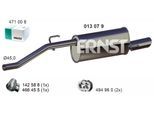 ERNST Endschalldämpfer 013079 für Opel GM