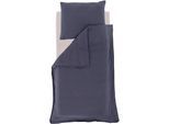Kinderbettwäsche TRÄUMELAND "Bio-Baumwolle", blau, B/L: 135cm x 200cm, 1 Stk., 1 Stk., Musselin, B/L: 80cm x 80cm, 2 Stk., Musselin, Obermaterial: 100% Baumwolle, Bettwäsche, GOTS zertifiziert - Bio-Baumwolle