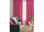 Vorhang WIRTH "Dim out", pink, B:142cm H:145cm, Polyester, Gardinen, nach Maß