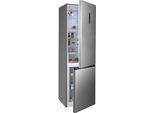 GORENJE Kühl-/Gefrierkombination "NRK620B61", Energieeffizienz: B (A-G), silber (inox), Rechtsanschlag, Kühlschränke, kein Abtauen Dank NoFrostPlus, CrispZone mit Feuchteregulierung, Topseller
