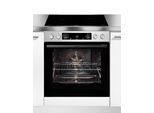 GORENJE Induktions Herd-Set "Pacific Induktion 2021", Energieeffizienz: A (A+++-D), silber (edelstahlfarben), Herdsets, Pizzafunktion mit 300 C – perfekt für Pizza, Focaccia und mehr