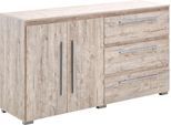 Kombikommode HOME AFFAIRE "Bali", beige (eiche, sand, nachbildung), B:169cm H:92cm T:50cm, Holzwerkstoff, Kunststoff, Sideboards, Kombikommode, mit Melamin-Oberfläche