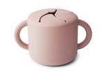 Mushie Baby Snack Cup Kop voor een snack Blush 1 st