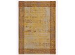 Teppich HEINE HOME Gr. 1, gelb (senfgelb), B:60cm H:5mm L:90cm, Kunstfaser, Polyester, Teppiche, Teppich