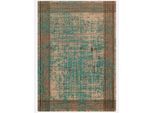Teppich HEINE HOME Gr. 4, blau (petrol), B:160cm H:5mm L:230cm, Kunstfaser, Polyester, Teppiche, Teppich