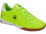 Indoorschuh JAKO "J-SI SIGNATURE", Mädchen, Gr. 33, gelb (neongelb), Synthetik, Schuhe, Hallenschuhe, nicht abfärbende Sohle