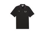 Poloshirt PUMA "BMW M MOTORSPORT Sportswear Polo Herren", Herren, Gr. M, schwarz, Obermaterial: 6% Elasthan, 94% Polyester. Kragen: 100% Polyester, clean, regular fit, Shirts