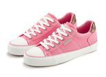 Sneaker ELBSAND "Schnürschuh, Freizeitschuh, Stoffschuh, Halbschuh, Turnschuh", Herren, Gr. 36, rosé, Obermaterial: 96% Textilmaterial, 4% Lederimitat. Decksohle: 76% Textilmaterial, 24% Lederimitat. Futter: 100% Textilmaterial. Laufsohle: 100% Synthetik, kontrastfarbene Details, unifarben, Basic, Schuhe Sneaker, Schnürhalbschuh aus weichem Textilmaterial Unisex VEGAN