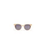 TOM TAILOR Damen Feminine Sonnenbrille, gelb, Uni, Gr. ONESIZE