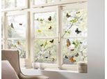 Fensterbild KOMAR "Cheerful Schmetterlinge 27 Motive, Design Frühling Sommer", bunt, B:31cm H:31cm L:31cm, Kunststoff, Fensterbilder, Fensterbild, Sticker für Fenster oder Spiegel, selbsthaftend und wiederverwendbar