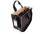 SIGEL Bicolor Laptoptasche braun, beige 15,0 kg, bis 39,1 cm (15,4 Zoll)