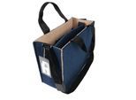 SIGEL Bicolor Laptoptasche dunkelblau, beige 15,0 kg, bis 39,1 cm (15,4 Zoll)