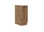 Küche Vigo Eiche Lancelot matt Unterschrank 30 cm Schrankauszug Küchenschrank