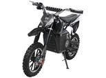 Kinder-Crossbike Viper, Elektro-Kindermotorrad, 1000 Watt, bis 24 km/h, Scheibenbremsen, ab 8 Jahren (Schwarz)