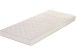 Komfortschaummatratze OTTO HOME "Basic Einsteiger, Matratze 90x200 cm, 140x200 cm & weitere Größen" Gr. 3, weiß (weiß, neutral), B:80cm H:13cm L:200cm, Bezug: 60% Polyester, 35% Baumwolle, 5% sonstige Fasern, Matratzen, Komfortschaummatratze, Matratzen H2/H3, ergonomisch, atmungsaktiv