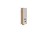 Küchen Hochschrank 60 cm SOLANO Kaschmir beige Küchenzeile Küchenblock Küche