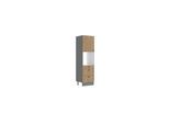 Küche AVA Artisan Hochschrank 60 cm Lamellenoptik Küchenzeile Einbauküche