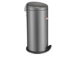 Wesco Abfallsammler Capboy Maxi, Graphit, Edelstahl, Metall, 22 L, 60 cm, Küchen, Küchenausstattung, Mülleimer