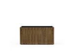 Herstera Garden Pflanzkübel Deco Planter M Schwarz/Natur 50x100x50cm