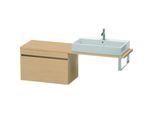 Duravit DuraStyle Waschtisch-Unterschrank DS532403030 80 x 47,8 cm, Eiche natur, für Konsole, 1 Auszug
