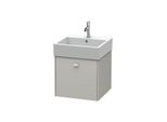 Duravit Brioso Waschtischunterbau BR405200707 484x459mm, Betongrau Matt, 1 Auszug